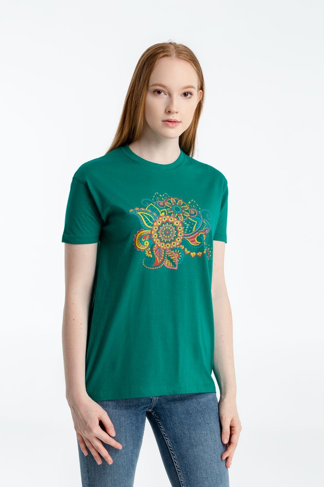 Футболка «Узор» с логотипом CoolColor | Print Logo
