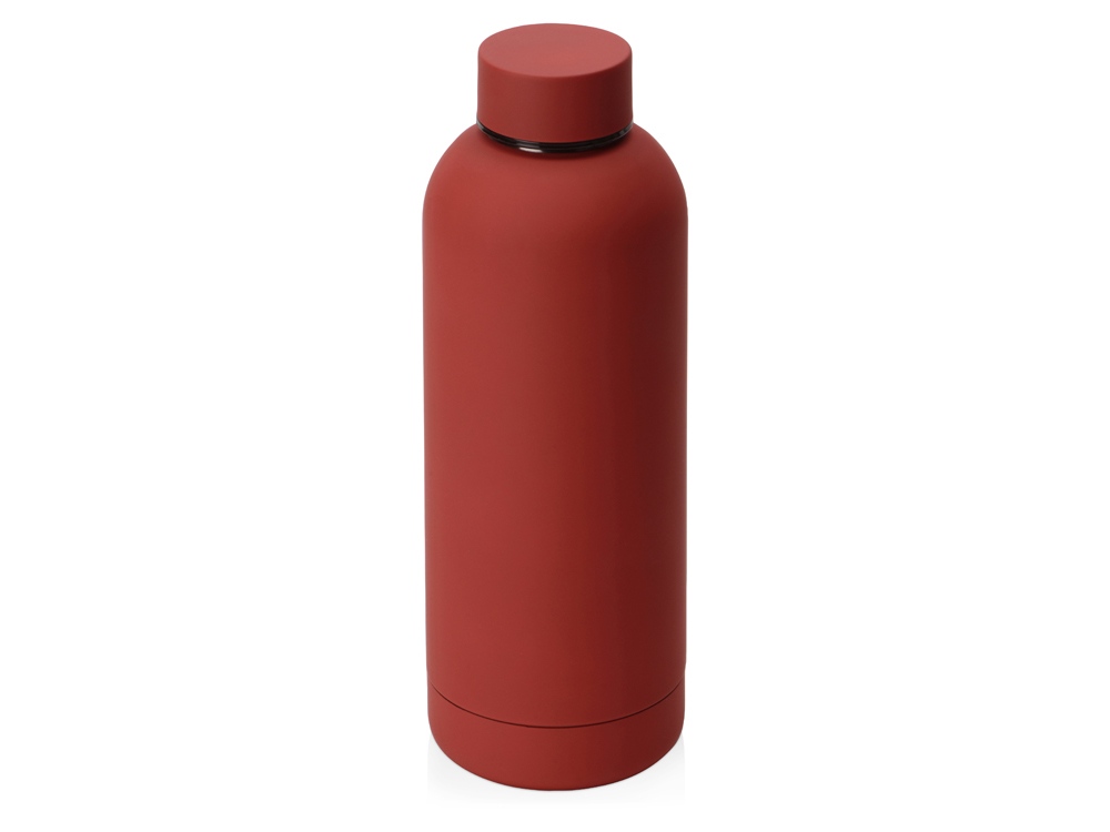 Вакуумная термобутылка с медной изоляцией Cask, soft-touch, 500 мл с логотипом Waterline | Print Logo