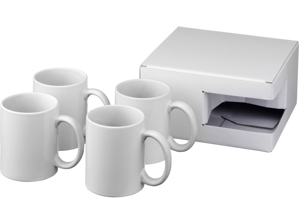 Набор Ceramic: 4 кружки для сублимации с логотипом  | Print Logo