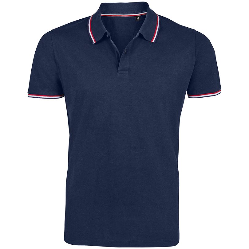 Рубашка поло мужская Prestige Men с логотипом Sol's | Print Logo