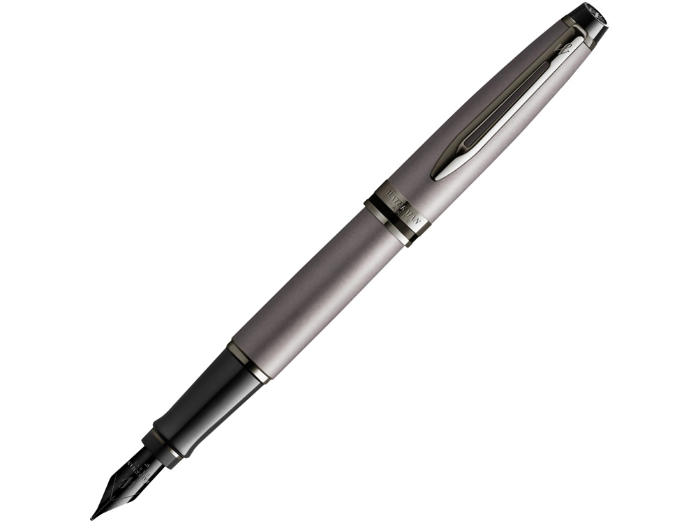 Ручка перьевая Expert Metallic, F с логотипом Waterman | Print Logo