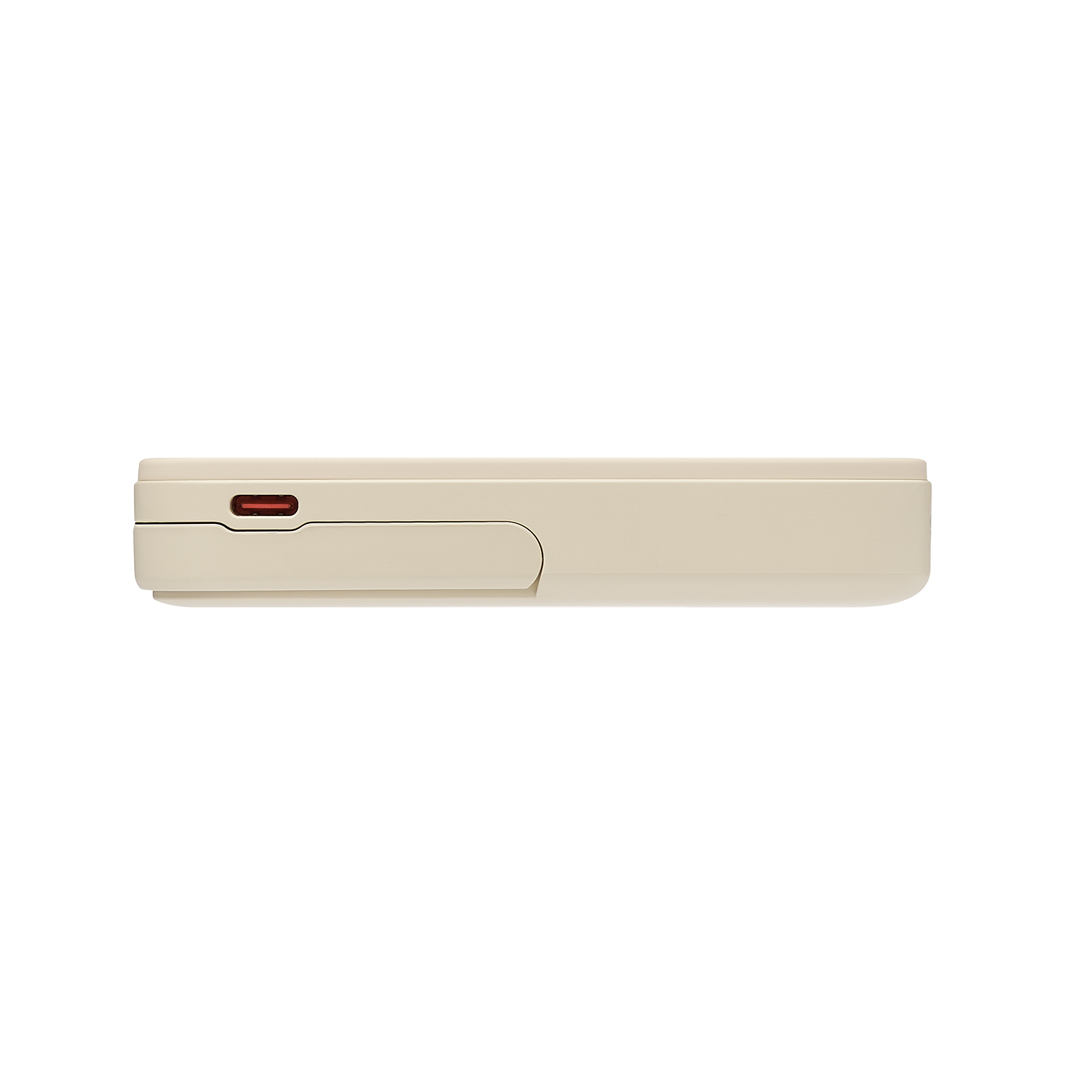Внешний аккумулятор Юнион PD (Union PD) 10000mAh с функцией беспроводной зарядки 15W, бежевый