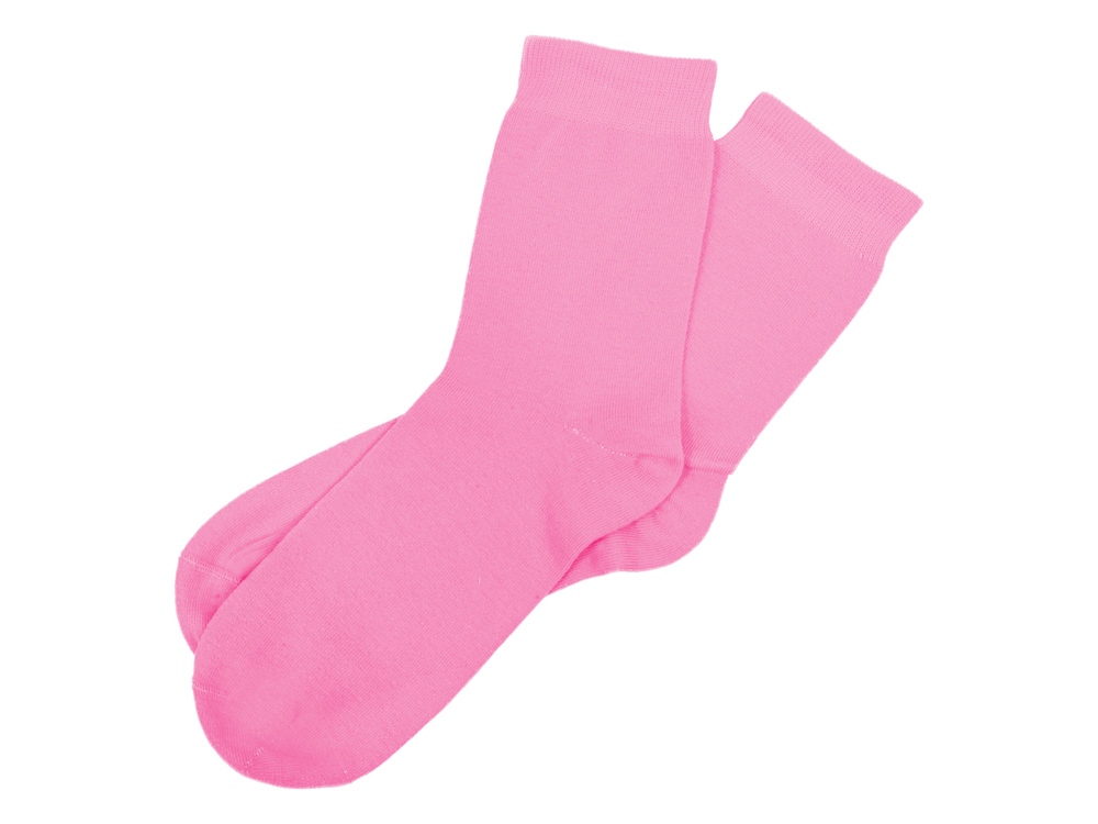 Носки однотонные Socks женские с логотипом  | Print Logo