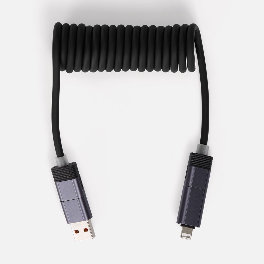 Кабель с переходниками в пластиковом чехле Molla фото на сайте Print Logo.