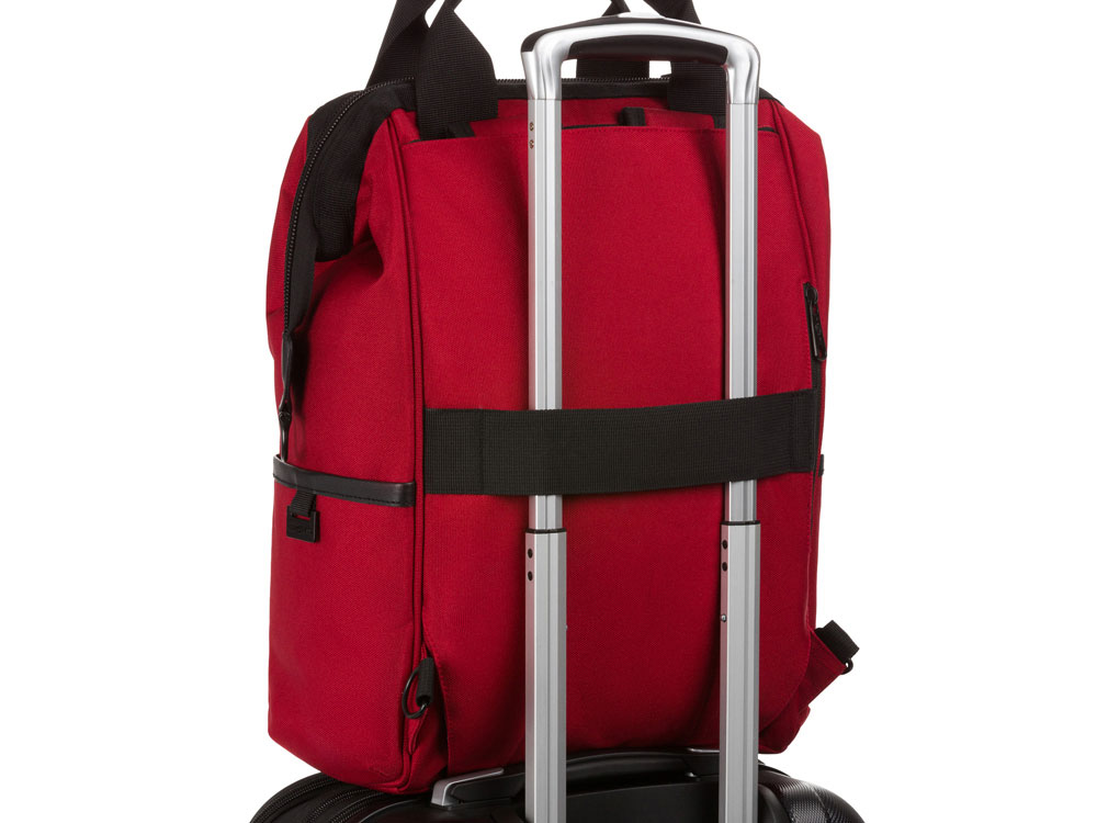 Рюкзак SWISSGEAR 16,5 Doctor Bags, красный/черный, полиэстер 900D/ПВХ, 29 x 17 x 41 см, 20 л