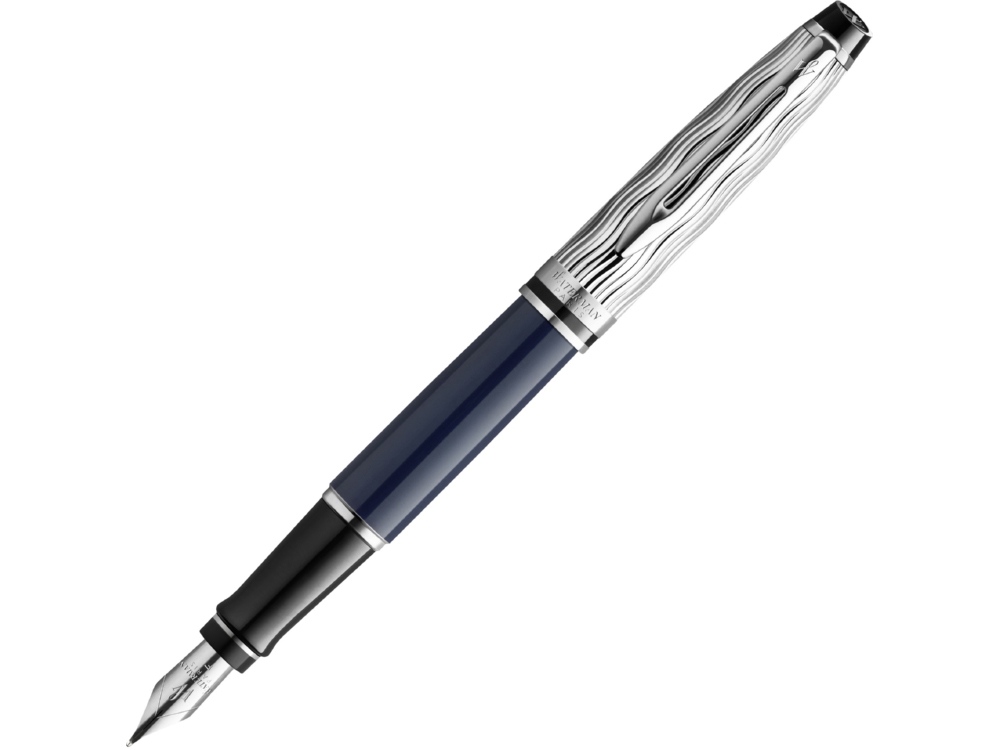 Ручка перьевая Expert Deluxe, F с логотипом Waterman | Print Logo