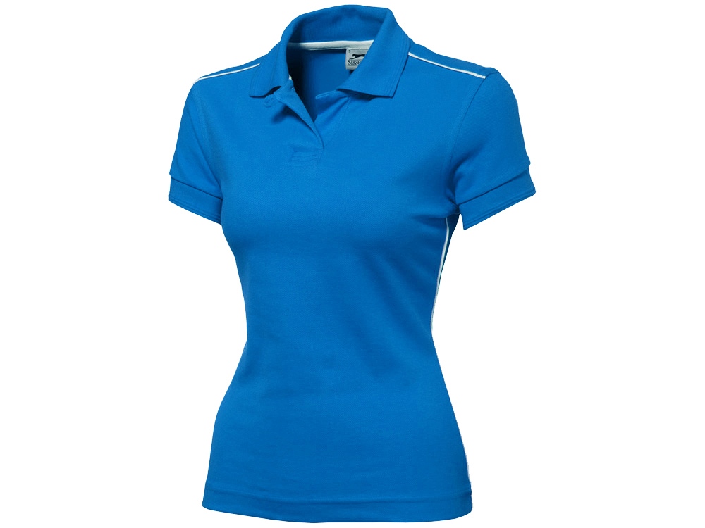 Рубашка поло Backhand женская с логотипом Slazenger | Print Logo