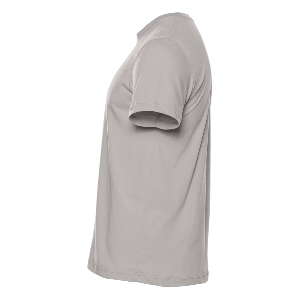 Футболка унисекс STAN, хлопок 150, 51, Светло-серый,  (72)  (52/XL)