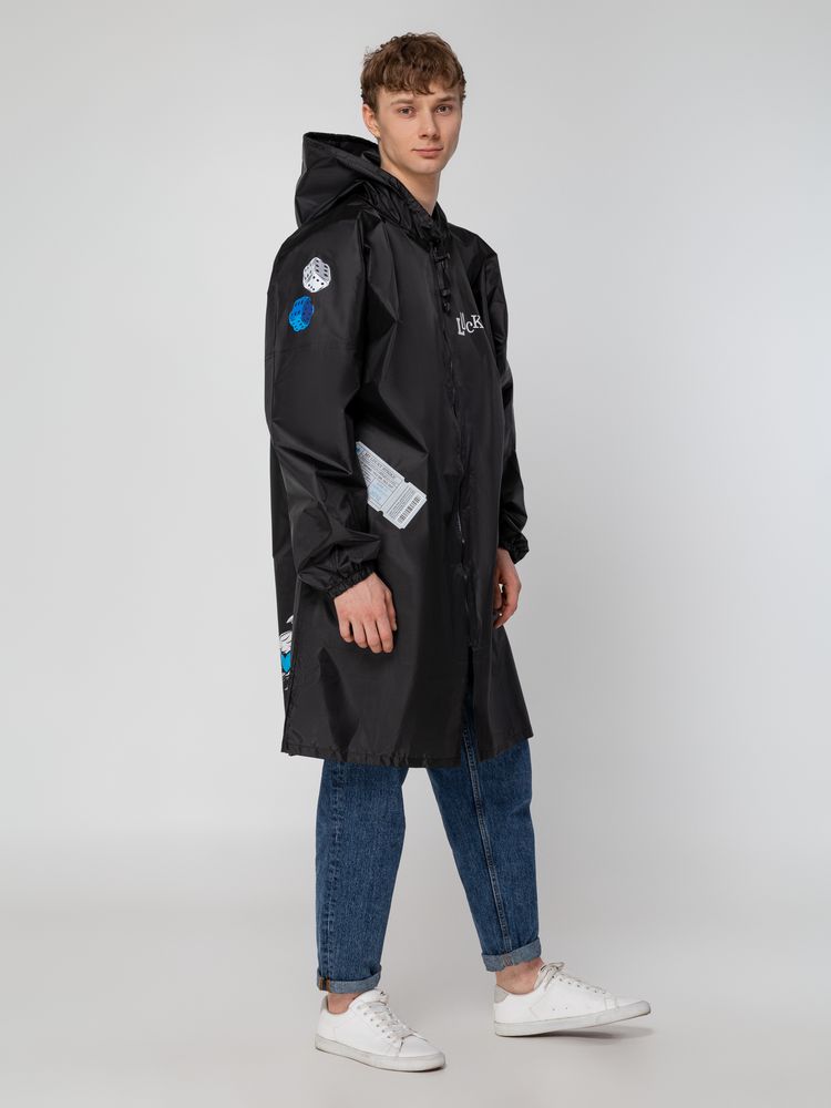 Дождевик Rainman Zip, черный, размер 4XL