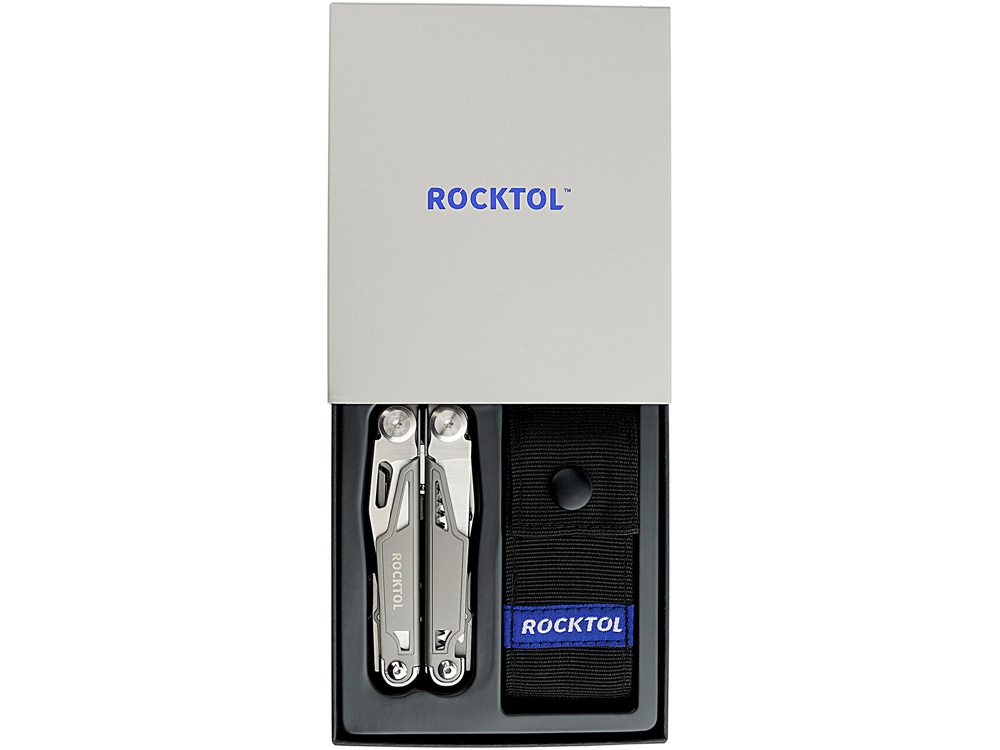 Мультитул Rocktol 19 в 1 с титановыми ручками, нейлоновый чехол, подарочная коробка