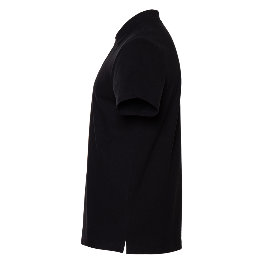 Рубашка поло унисекс хлопок 100%, 185, 04B, Чёрный,  (20)  (54/XXL)