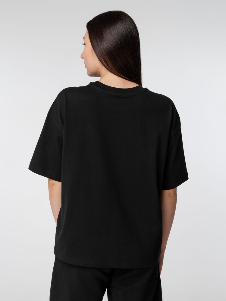 Футболка оверсайз женская Boxy Women, синяя (джинс), размер XS