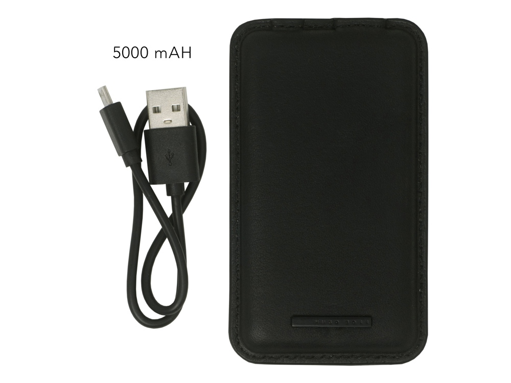 Внешний аккумулятор Dusk, 5000 mAh с логотипом HUGO BOSS | Print Logo