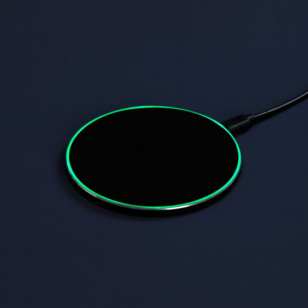 Беспроводное зарядное устройство с подсветкой Lightcore