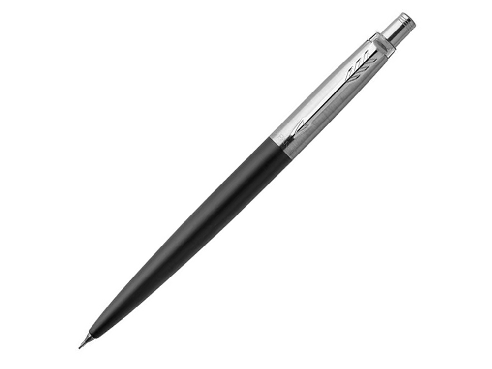 Карандаш механический Parker Jotter Bond Street Black Chrome с логотипом Parker | Print Logo