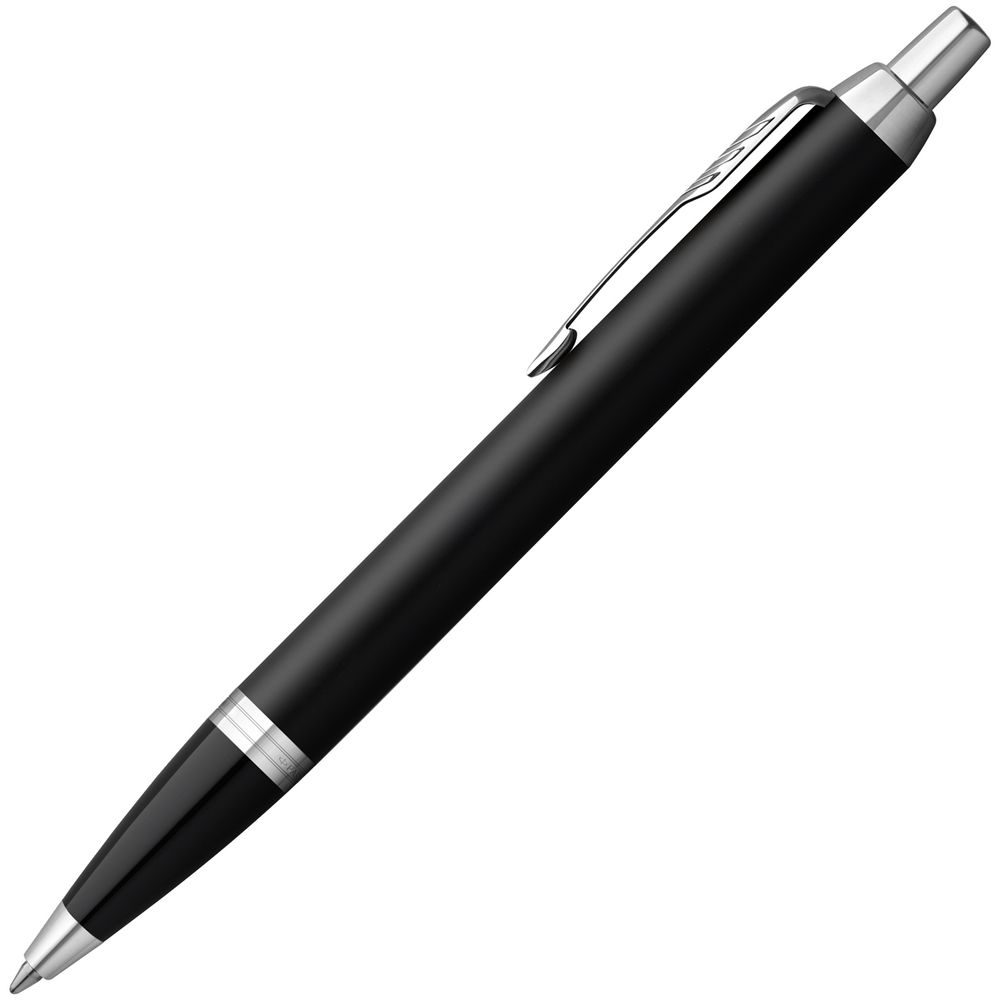 Ручка шариковая Parker IM Essential Stainless Steel CT с логотипом Parker | Print Logo