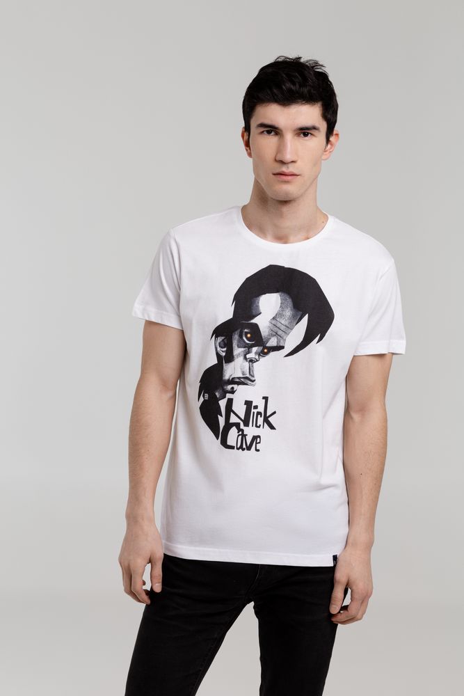 Футболка «Меламед. Nick Cave» с логотипом Author's | Print Logo