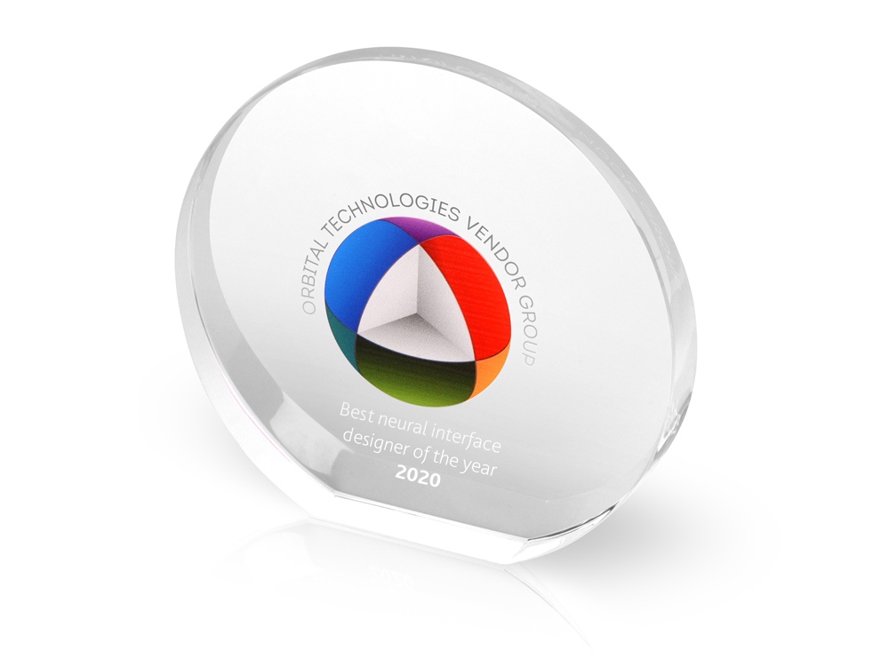 Награда Round с логотипом  | Print Logo