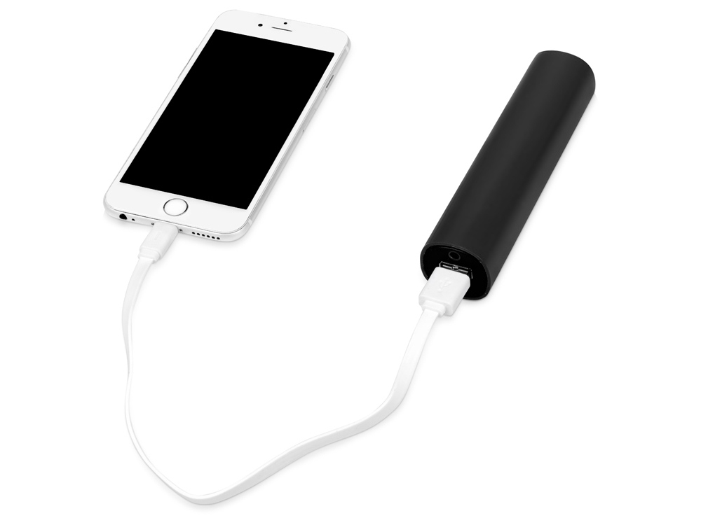 Портативное зарядное устройство Мьюзик, 5200 mAh, черный