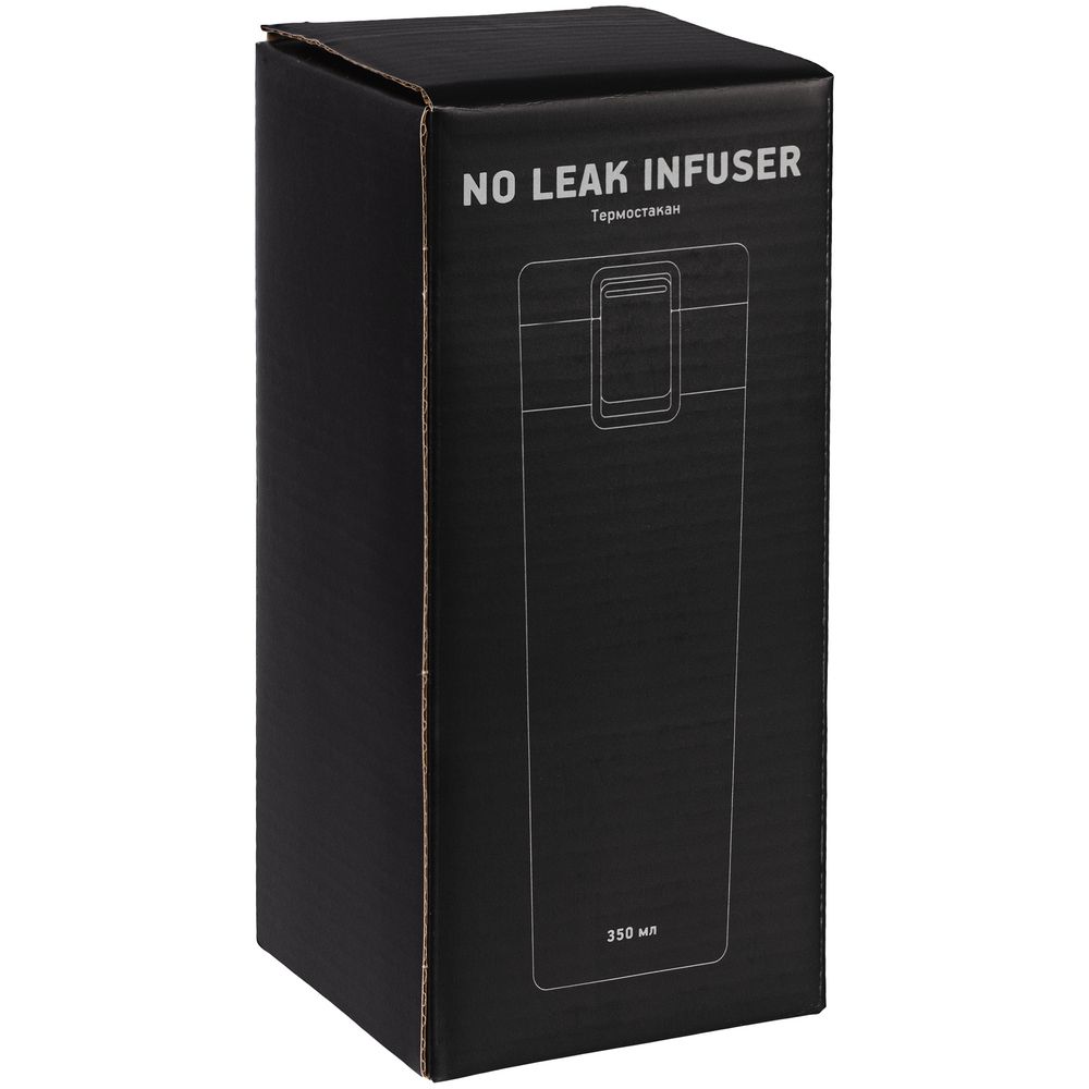 Термостакан с ситечком No Leak Infuser — пример нанесения логотипа (Molti) | Print Logo