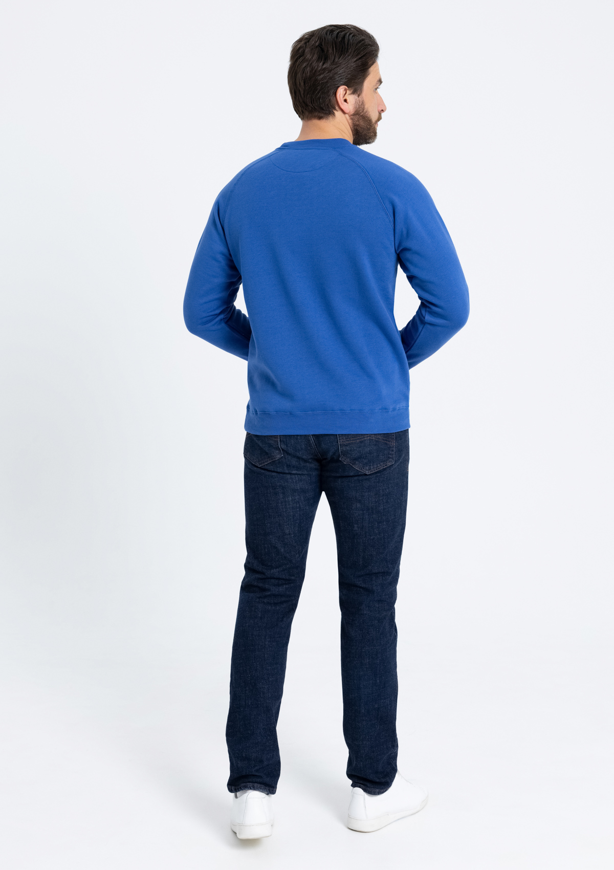 Свитшот унисекс STAN футер с начёсом 260, 53, Синий,  (16/1)  (52/XL)