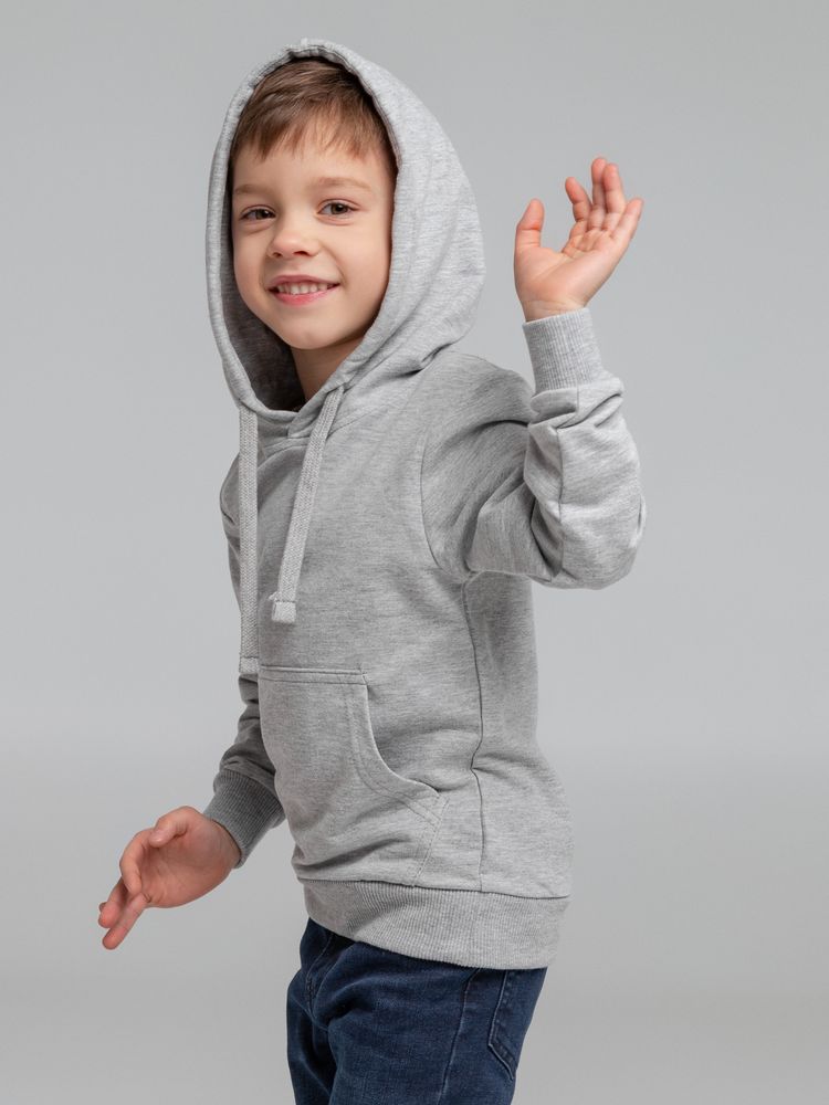 Худи детское Kirenga Kids 2.0, серый меланж, 14 лет