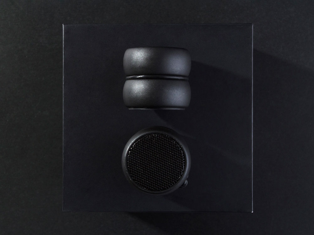 Портативные парные колонки TWS YoYo Stereo, черный