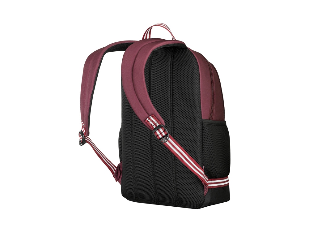 Рюкзак WENGER Collegiate Quadma 16, красный, 100% полиэстер, 33х17х43 см, 22 л