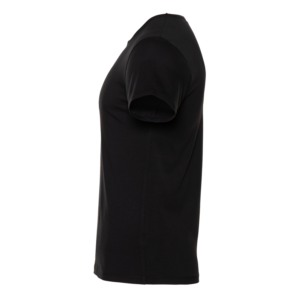 Футболка мужская STAN хлопок/эластан 180, 37, Чёрный,  (20)  (50/L)