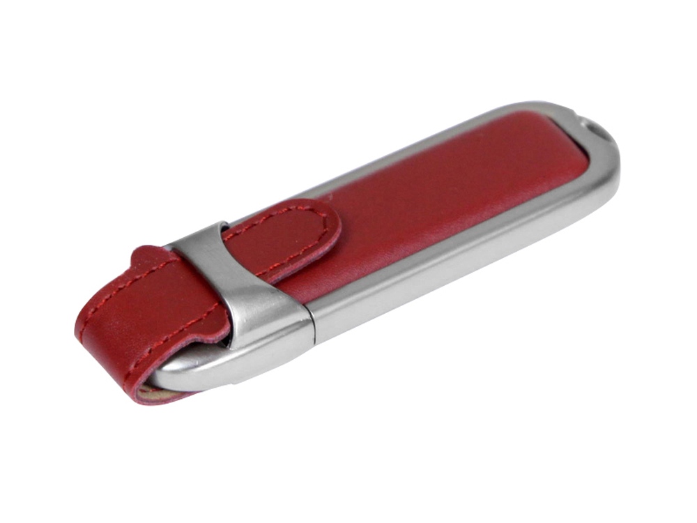 USB 2.0- флешка на 16 Гб с массивным классическим корпусом с логотипом  | Print Logo