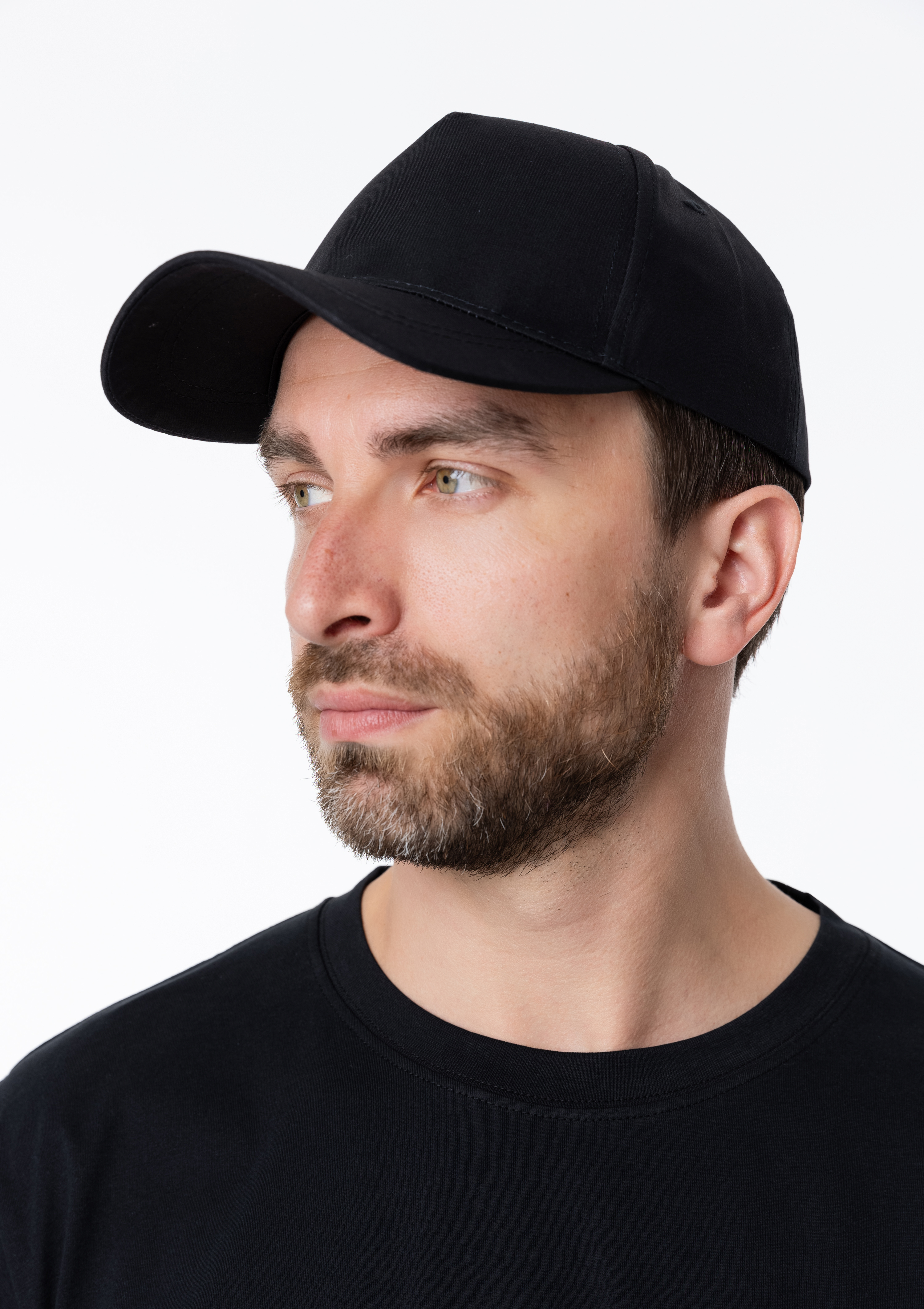 Футболка унисекс STAN, хлопок 150, 51, Чёрный,  (20)  (52/XL)