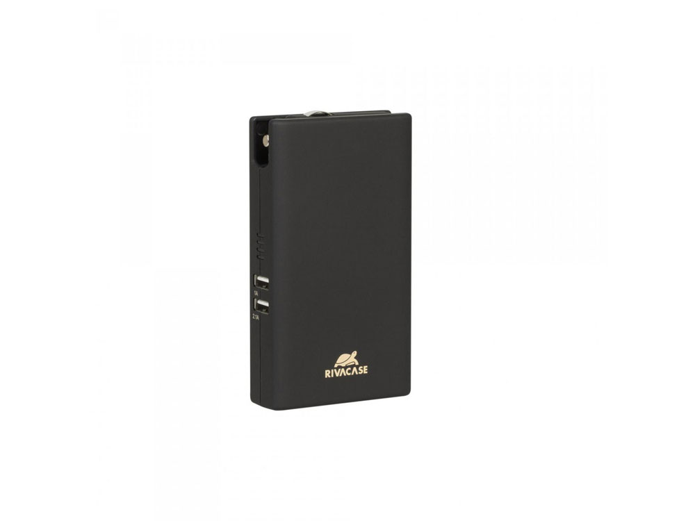 Внешний аккумулятор VA4749 со встроенным зарядным устройством, 5000 mAh с логотипом RIVACASE | Print Logo