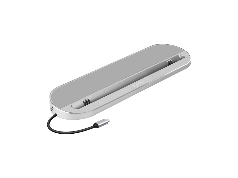 Хаб USB Type-C 3.0 для ноутбуков Falcon с логотипом Rombica | Print Logo
