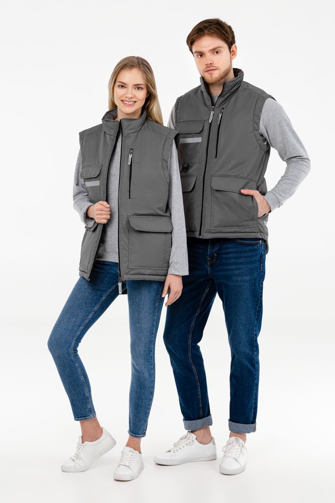 Жилет Firm Wear, серый, размер XXL