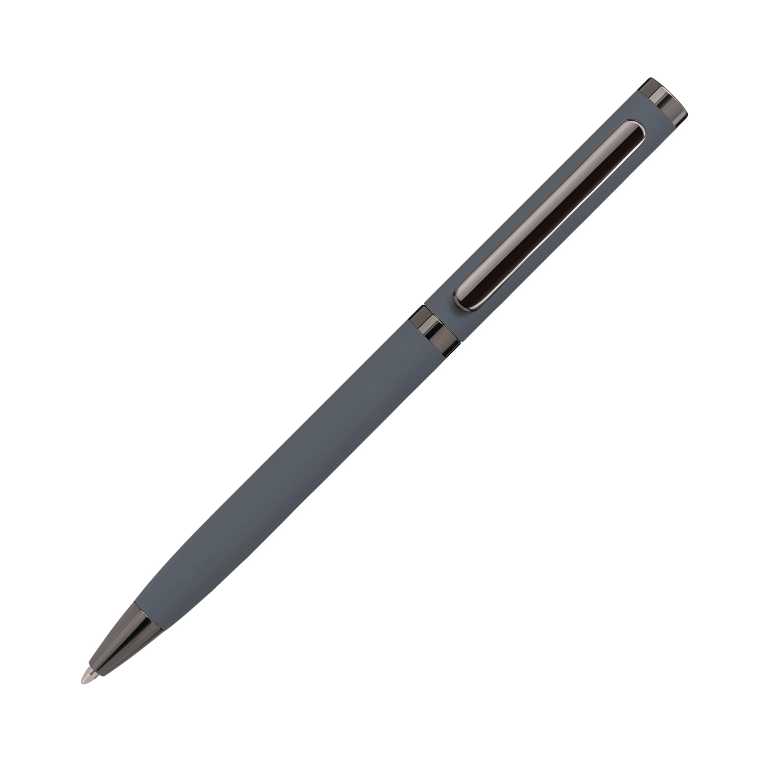 Шариковая ручка Нокс (Nox), серая