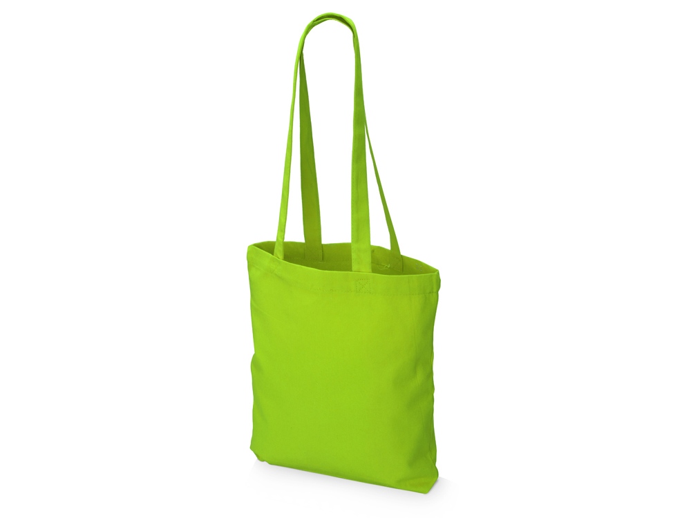 Сумка из плотного хлопка Carryme 200, зеленое яблоко