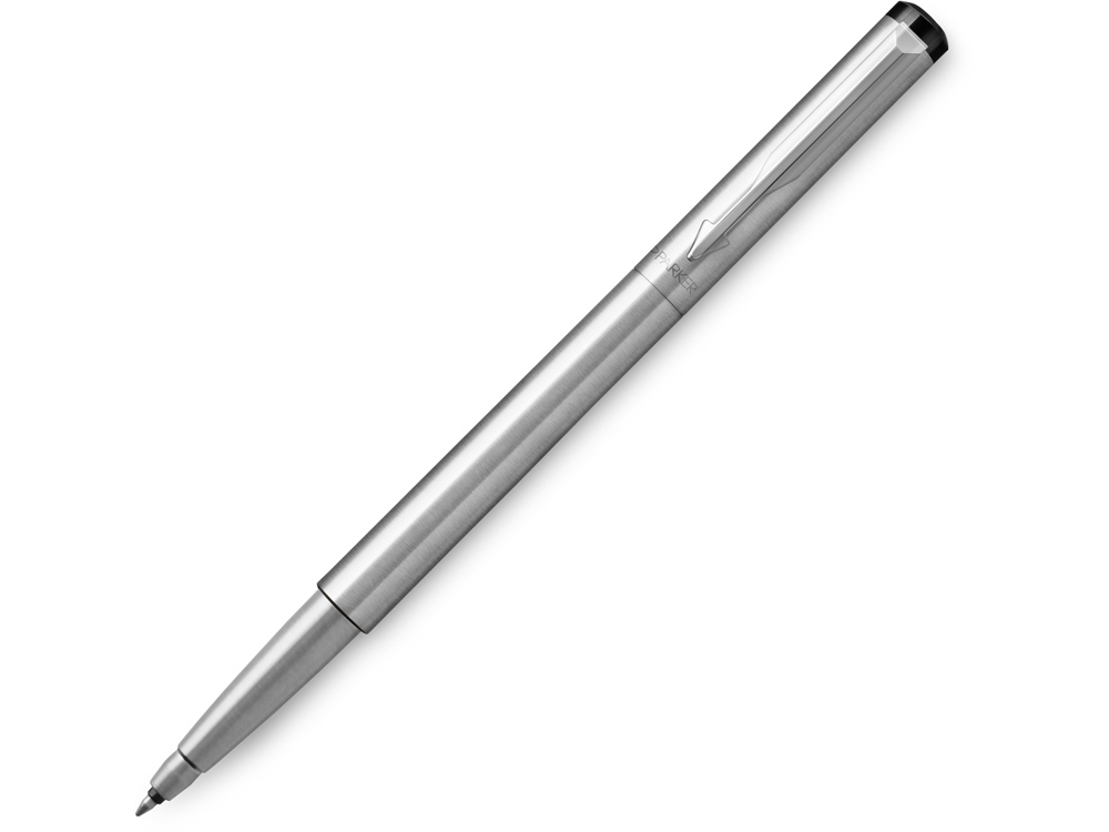 Ручка роллер Parker Vector Standard Stainless Steel CT с логотипом Parker | Print Logo