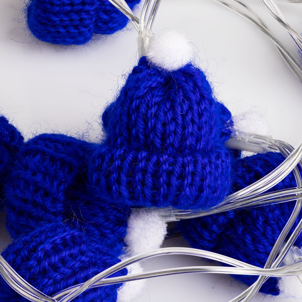 Гирлянда Cosy Poms с логотипом  | Print Logo