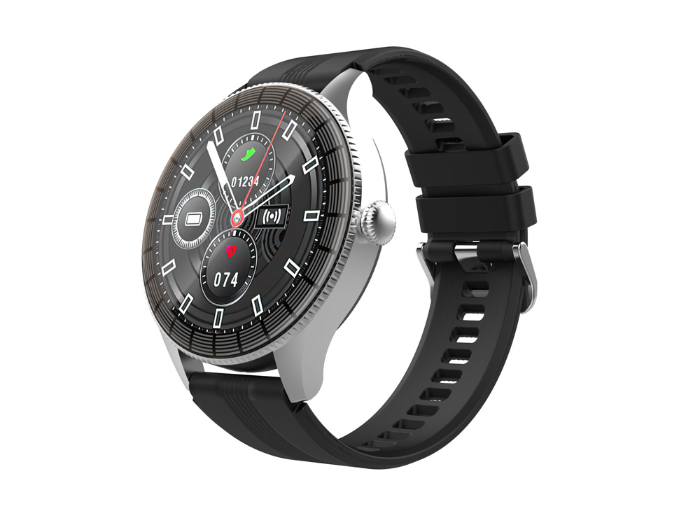 Умные часы IoT Watch GTR, 2 ремешка в комплекте с логотипом HIPER | Print Logo