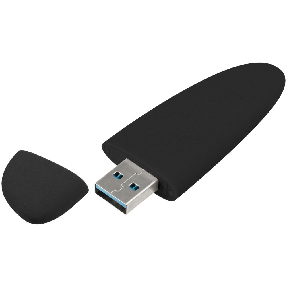 Флешка Pebble Type-C, USB 3.0, серая