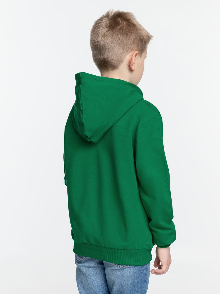 Худи детское Kirenga Kids 2.0, зеленое, 6 лет