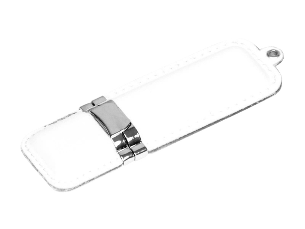 USB 2.0- флешка на 32 Гб классической прямоугольной формы с логотипом  | Print Logo