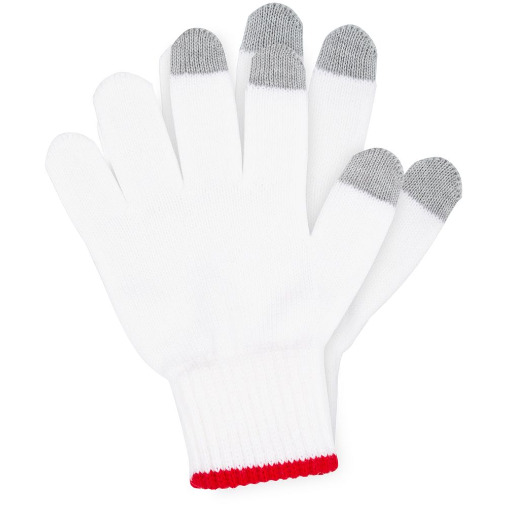 Сенсорные перчатки на заказ Guanti Tok, полушерсть, размер L/XL