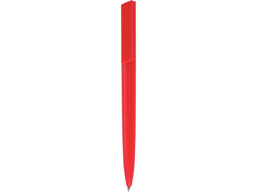 Ручка пластиковая шариковая Taper Solid, матовый красный