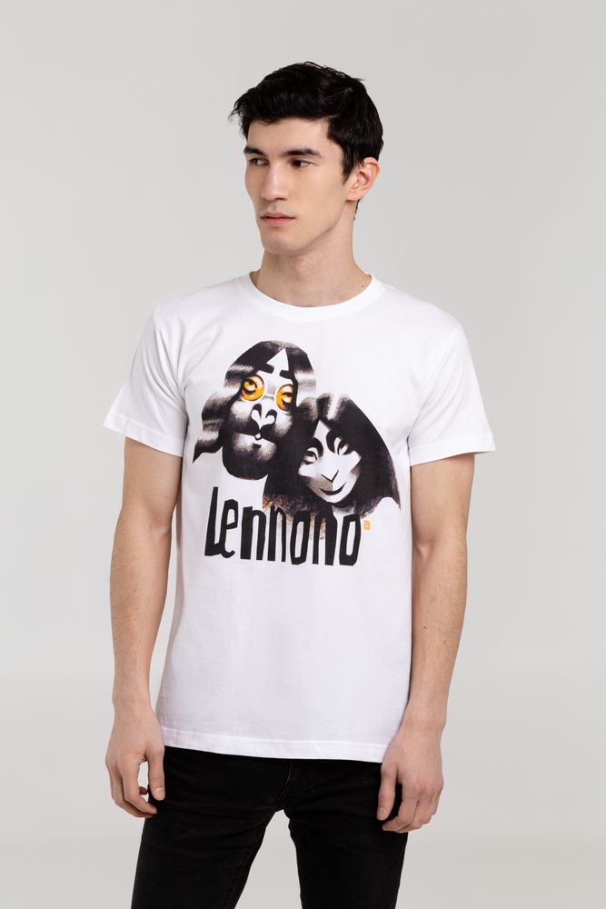 Футболка «Меламед. John Lennon, Yoko Ono» с логотипом Author's | Print Logo