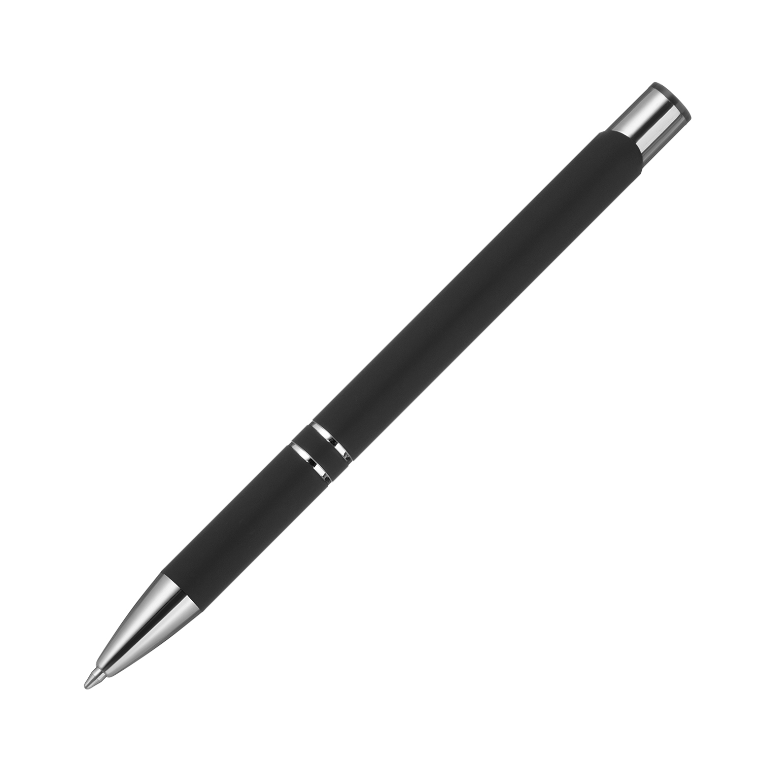 Шариковая ручка Альфа (Alpha), черная