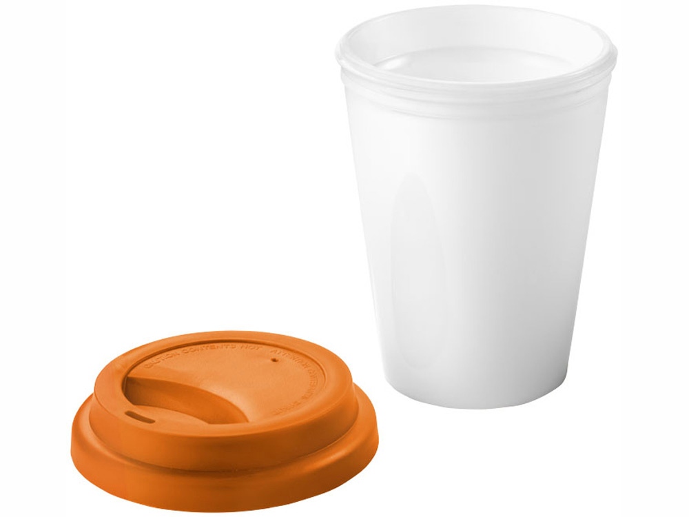 Стакан Zamzam, белый/оранжевый
