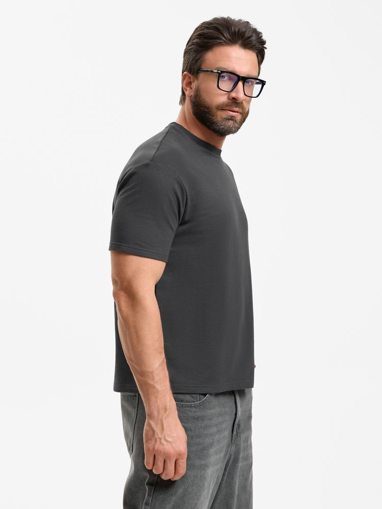 Футболка унисекс Durington, темно-серая (графит), размер XL/XXL