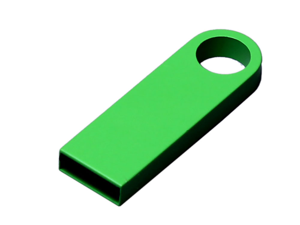 USB 3.0-флешка на 16 Гб с мини чипом и круглым отверстием с логотипом  | Print Logo