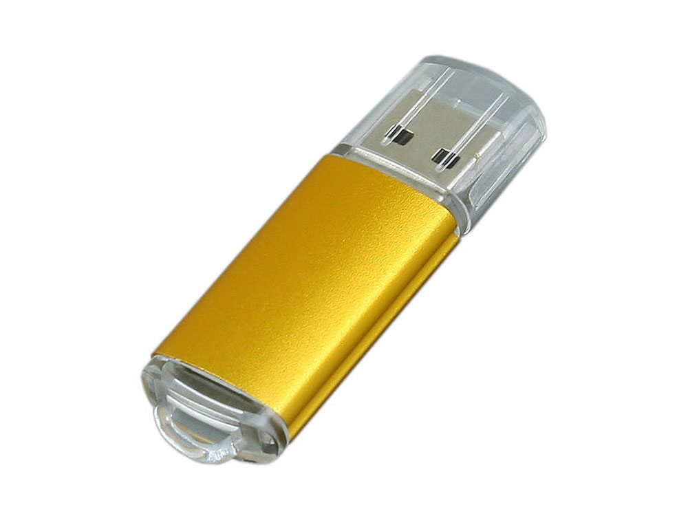 USB 3.0- флешка на 128 Гб с прозрачным колпачком с логотипом  | Print Logo